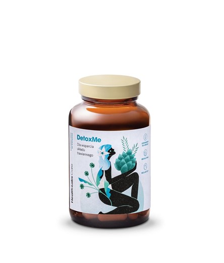 Health Labs DetoxMe - dla wsparcia układu trawiennego - 90 kapsułek
