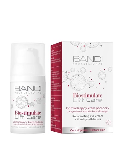 Bandi Biostimulate Lift Care - odmładzający krem pod oczy z czynnikami wzrostu komórkowego - 30ml