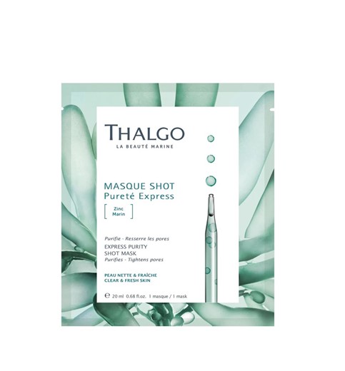 Thalgo Express Purity Shot Mask - maska oczyszczająco-detoksykująca - 1szt