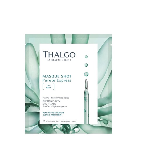 Thalgo Express Purity Shot Mask - maska oczyszczająco-detoksykująca - 1szt.