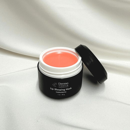 Dermomedica Lip Sleeping Mask Strawberry - terapeutyczna maska do ust - 30g