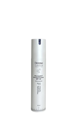 Dermomedica Resveratrol Mineral Cream (SPF30) - przeciwstarzeniowy krem z resweratrolem - 60ml
