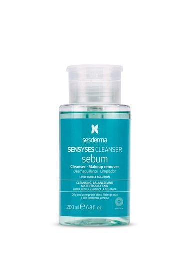 Sesderma Sensyses Cleanser Sebum - płyn oczyszczający do skóry tłustej i trądzikowej - 200ml