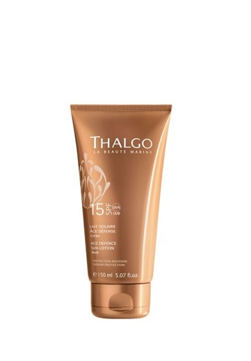 Thalgo Age Defence Sun Lotion Body (SPF15) - przeciwzmarszczkowe mleczko do opalania ciała - 150ml