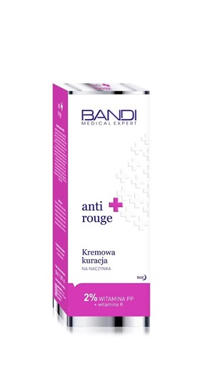 Bandi Anti Rouge - kremowa kuracja na naczynka - 50ml