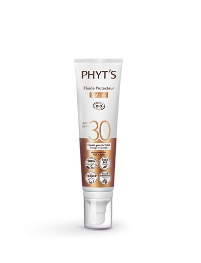 Phyt's Phyt'solaire Fluide Protecteur (SPF30) - ochronny fluid do opalania twarzy i ciała - 100ml