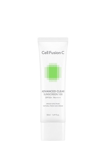 Cell Fusion C Advanced Clear Sunscreen 100 SPF 50+ PA++++ - krem przeciwsłoneczny do skóry tłustej i problematycznej - 50ml