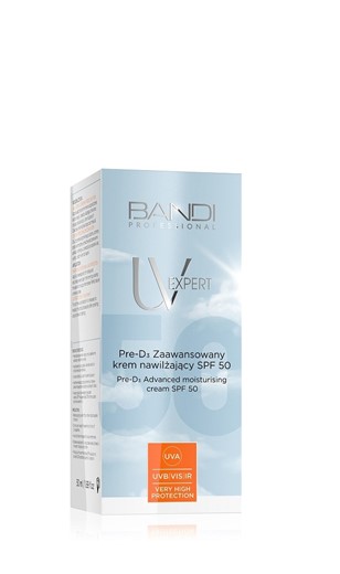 Bandi UV Expert Pre-D3 (SPF50) - zaawansowany krem nawilżający - 50ml