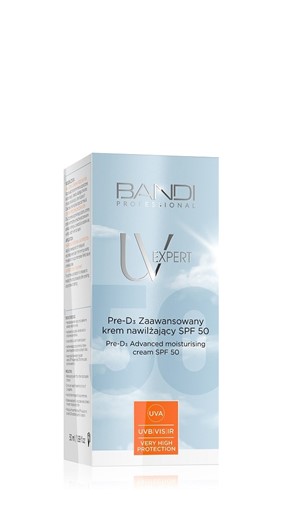 Bandi UV Expert - Pre-D3 zaawansowany krem nawilżający (SPF50) - 50ml