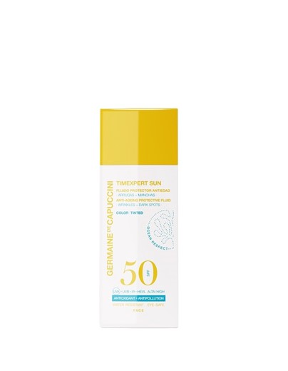 Germaine de Capuccini Anti-Ageing Protective Fluid Tinted (SPF50) - płyn ochronny przeciw starzeniu z kolorem - 50ml