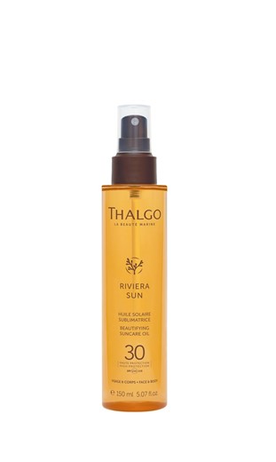 Thalgo Beautifying Suncare Oil (SPF30) - upiększający ochronny olejek do twarzy i ciała - 150ml