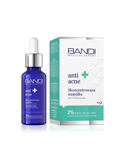 Bandi Anti Acne - skoncentrowana ampułka antytrądzikowa - 30ml