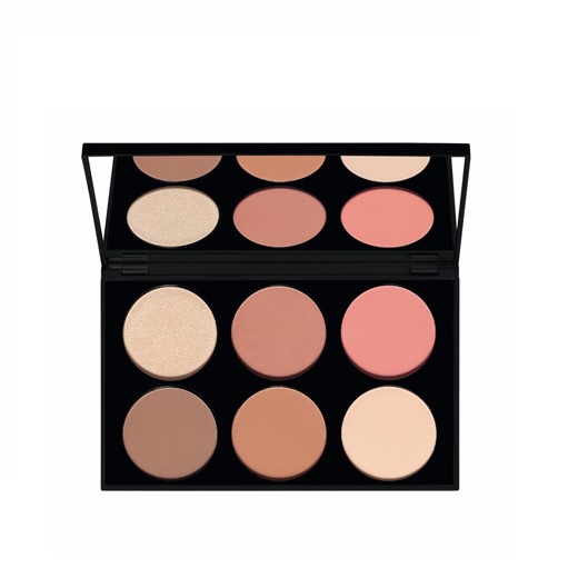 RVB LAB The Make Up Full Face Palette - kompaktowa paleta 2w1 - 6x2,5g