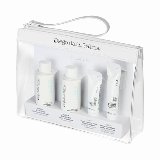 Diego dalla Palma Fillift Travel Kit - zestaw liftingujący - 50ml + 50ml + 5ml + 15ml + kosmetyczka