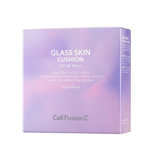 Cell Fusion C Glass Skin Cushion SPF40 PA++ Beige - podkład wygładzająco-ochronny - 13g