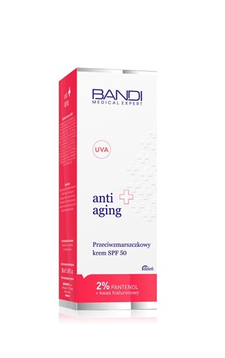 Bandi Anti Aging Anti-Wrinkle Soothing Cream (SPF50) - krem przeciwzmarszczkowy - 50ml