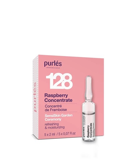 Purles 128 Raspberry Concentrate - koncentrat malinowy - 5x2ml