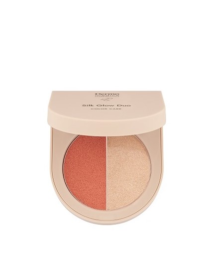 Dermomedica Silk Glow Duo - róż z rozświetlaczem - 5,2g