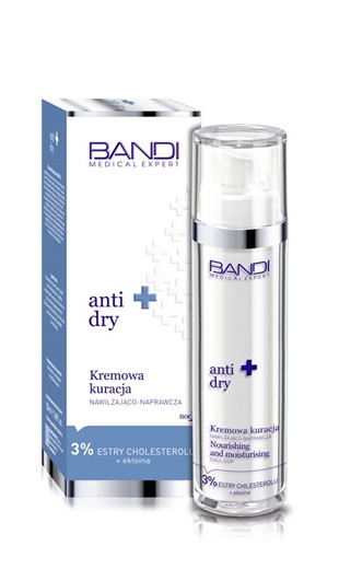 Bandi Anti Dry - kremowa kuracja nawilżająco-naprawcza - 50ml