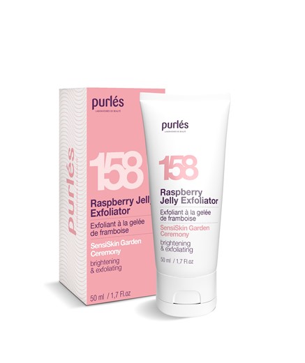 Purles 158 Raspberry Jelly Exfoliator - malinowa maska eksfoliująca - 50ml