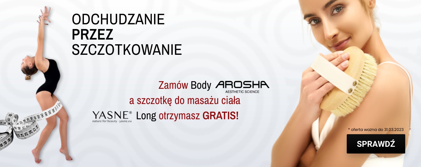 Body Arosha + szczotka Yasne