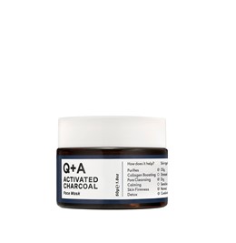 Q+A - Activated Charcoal - Face Mask - maska do twarzy z aktywnym węglem - 50ml