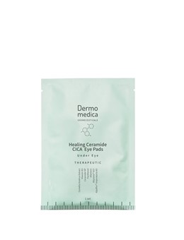 Dermomedica Healing Ceramide Cica Eye Pads - nanocelulozowe płatki pod oczy o działaniu gojącym i przeciwstarzeniowym - 1 x 2szt