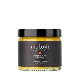 Mokosh - peeling solny do ciała - pomarańcza z cynamonem - 300g