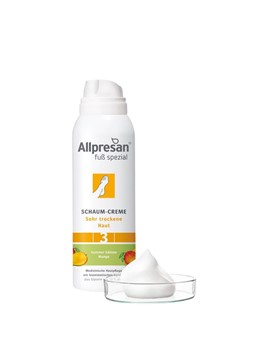 Allpresan Pedicare No.3 - krem w piance do stóp o zapachu mango z 10% mocznikiem - 125ml