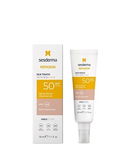 Sesderma Repaskin Silk Touch Color (SPF50) - przeciwsłoneczny krem koloryzujący - 50ml