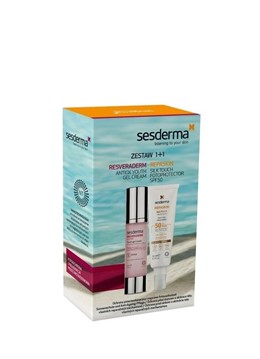 Sesderma Resveraderm Antiox Youth Gel Cream + Repaskin Silk Touch Fotoprotector (SPF50) - 2x50ml
