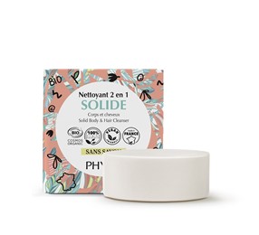 Phyt's Solide Nettoyant 2 en 1 - szampon do włosów i żel do mycia ciała w kostce - 109ml