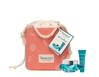Thalgo Wrinkles Correction Routine Hyalu-Procollagene - zestaw przeciwzmarszczkowy - 50ml + 10ml + worek