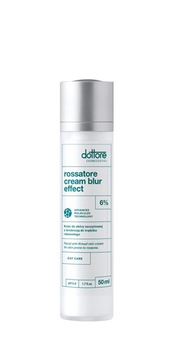 Dottore Rossatore Cream Blur Effect - krem do skóry naczyniowej i trądzikowej - 50ml