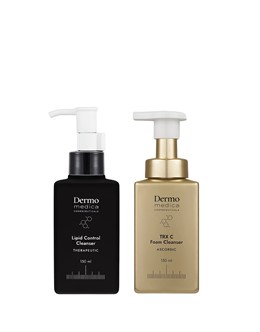Dermomedica Lipid Control Cleanser + TRX C Foam Cleanser - olejek myjący + pianka do mycia twarzy - 2x150ml