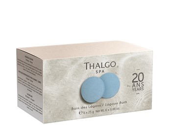 Thalgo Lagoon Water Bath - musująca kostka do kąpieli - 6x25g