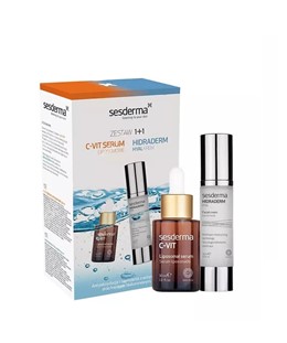 Sesderma Zestaw C-Vit Serum liposomowe + Hidraderm Hyal krem - 30ml + 50ml