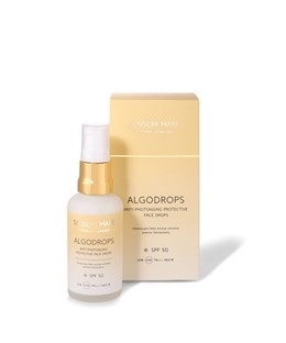 Sensum Mare AlgoDrops Anti-Photoaging Protective Face Drops - emulsja ochronna SPF 50 UVA/UVB PA++++ HEV/IR - 50ml