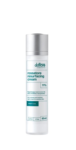 Dottore Rossatore Resurfacing Cream - wygładzający krem dla skóry wrażliwej i naczyniowej - 50ml