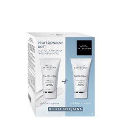 Esthederm Gentle Deep Pore Cleanser + Lightening Buffing Mask - zestaw oczyszczający - 75ml +75ml