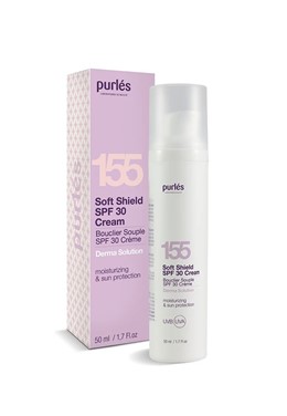 Purles 155 Soft Shield Cream (SPF30) - lekki krem z filtrem - 50ml