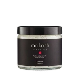 Mokosh - peeling solny do ciała - żurawina - 300g