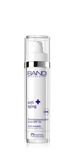 Bandi Anti Aging Anti-Wrinkle Soothing Cream (SPF50) - krem przeciwzmarszczkowy - 50ml
