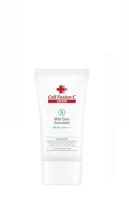 Cell Fusion C Expert Mild Care Sunscreen SPF 50+/PA++++ - łagodzący krem z bardzo wysoką ochroną przeciwsłoneczną - 50ml