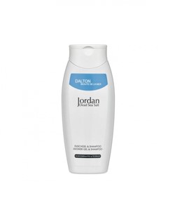 Dalton Jordan Dead Sea Salt Shower Gel & Shampoo - bezzapachowy żel do mycia ciała i włosów - 250ml