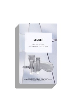 Medik8 Crystal Retinal Age Defying Collection - zestaw odmładzający - 30ml + 15ml + opaska na oczy