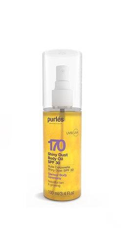 Purles 170 Shiny Dust Body Oil (SPF30) - rozświetlający olejek do ciała - 100ml