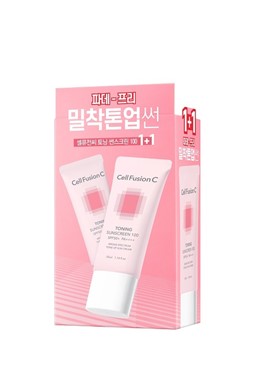 Cell Fusion Dark Spot Toning Sunscreen SPF50+ PA++++ - krem wyrównujący koloryt skóry - 2x35ml