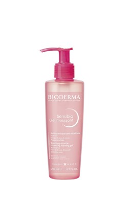 Bioderma Sensibio Gel Moussant - łagodzący żel do mycia twarzy - 200ml