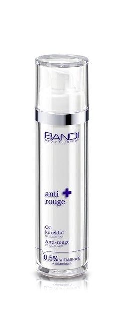 Bandi Anti Rouge CC - korektor na naczynka - 50ml